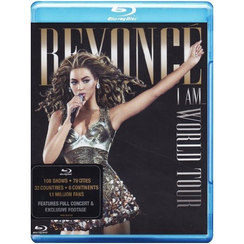 Dvd La face records music beyonce: i am ... world tour blu-ray 2010 1.78:1 (886978081896)