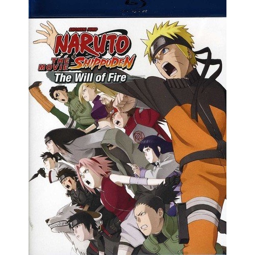 Naruto Shippuden The Movie The Will of Fire Bluray Disc Title Details 782009242321 Blu