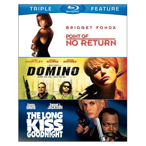 Point Of No Return Domino The Long Kiss Goodnight Blu Ray Disc