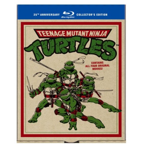 Teenage Mutant Ninja Turtles Film Collection Bluray Disc Title Details