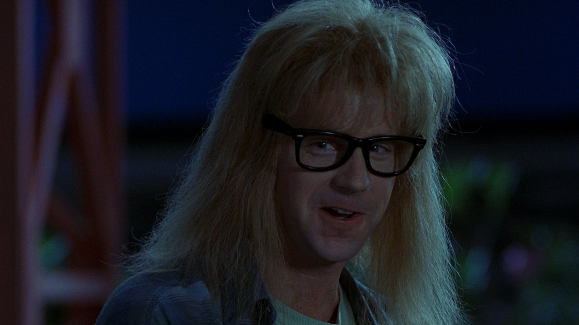 Wayne's world thumbs up gif